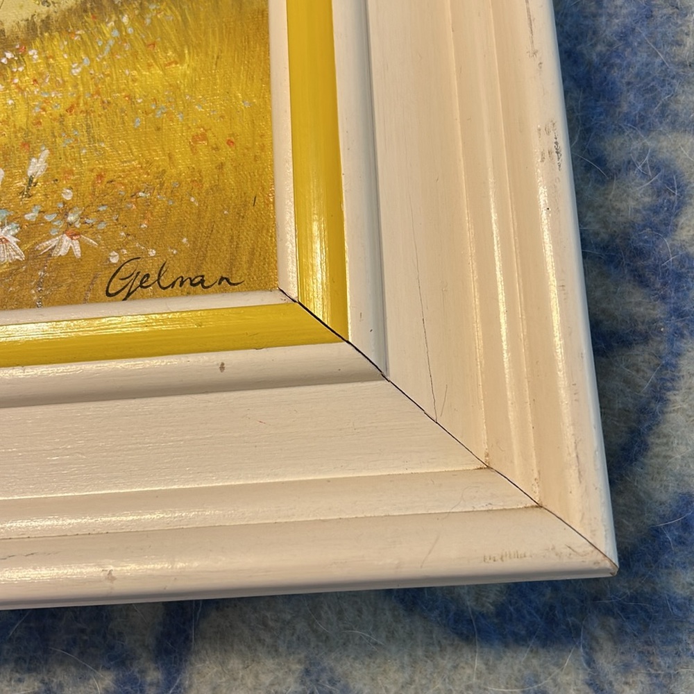 Vintage Oil Painting By Gelman frame measures
14.5x12.5 - Picture 11 of 15